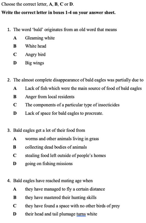 ielts reading questions and answers